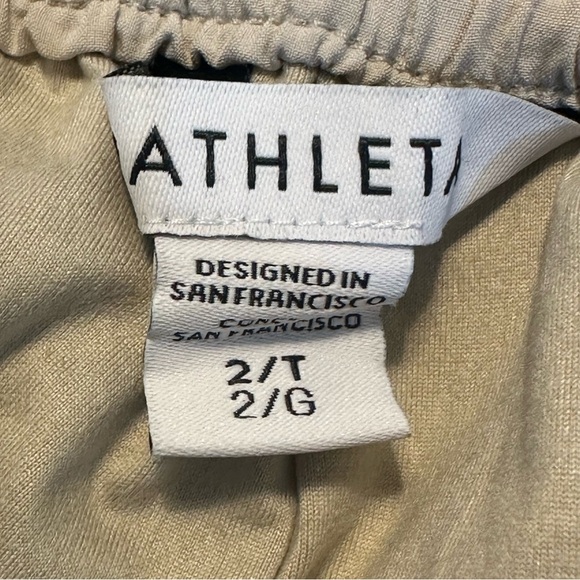 Athleta Chelsea Cargo Lined Pant Tan Tall - Picture 6 of 9